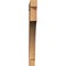 Ekena Millwork Westlake Block Smooth Bracket, Western Red Cedar, 3 1/2"W x 36"D x 36"H BKT04X36X36WTL05SWR - alternate 3